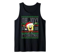 Oficial Bob Esponja Squarepants Oh Joy! Suéter de Navidad Camiseta sin Mangas