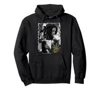 Oficial Bob Marley Kaya Collage Reggae Vintage Sudadera con Capucha