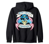 Oficial Bon Jovi Rock Band Forever Álbum Hard Rock Sudadera con Capucha