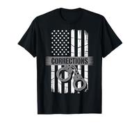 Oficial Correccional Gracioso Vintage Correcciones Apreciación Camiseta
