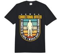 Oficial correccional si quería Oficial de Correcciones policiales Comfort Colors Adult Heavyweight T-Shirt