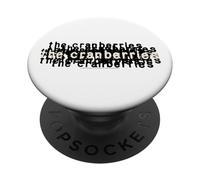 Oficial Cranberries Banda Rock Alternativo Stacked Logos PopSockets PopGrip Adhesivo