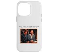 Oficial David Bowie Bing Crosby Paz en la Tierra Navidad Carcasa para iPhone 14 Pro MAX