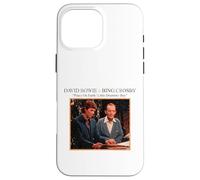 Oficial David Bowie Bing Crosby Paz en la Tierra Navidad Carcasa para iPhone 16 Pro MAX
