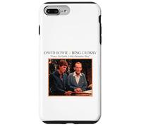 Oficial David Bowie Bing Crosby Paz en la Tierra Navidad Carcasa para iPhone 7 Plus/8 Plus