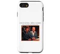 Oficial David Bowie Bing Crosby Paz en la Tierra Navidad Carcasa para iPhone SE (2020) / 7/8