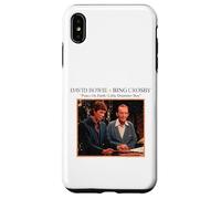 Oficial David Bowie Bing Crosby Paz en la Tierra Navidad Carcasa para iPhone XS MAX