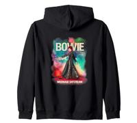Oficial David Bowie Moonage Daydreamer Cosmic Post Sudadera con Capucha