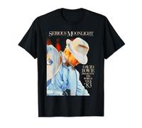 Oficial David Bowie Music Rock Serious Moonlight Camiseta