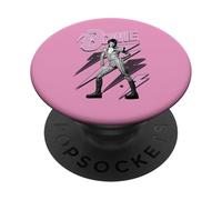 Oficial David Bowie Pink Lightning Ziggy Stardust PopSockets PopGrip Adhesivo