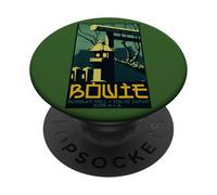 Oficial David Bowie The Outside Tour Poster Tokyo Japan PopSockets PopGrip Adhesivo