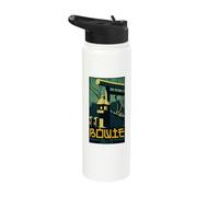 Oficial David Bowie The outside Tour Poster Tokyo Japan Stainless Steel Insulated Water Bottle