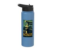 Oficial David Bowie The outside Tour Poster Tokyo Japan Stainless Steel Insulated Water Bottle