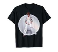 Oficial David Bowie Waiting In The Sky Circle Art Camiseta