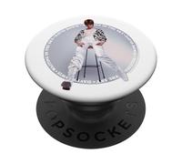 Oficial David Bowie Waiting In The Sky Circle Art PopSockets PopGrip Adhesivo
