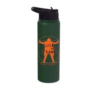Oficial David Gilmour Luck and Strange Orange and Black Stainless Steel Insulated Water Bottle