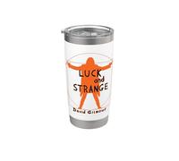 Oficial David Gilmour Luck and Strange Orange and Black Vaso térmico de acero inoxidable de doble pared