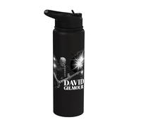 Oficial David Gilmour Playing The Guitar stage Lights Stainless Steel Insulated Water Bottle