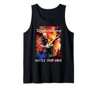 Oficial David Gilmour Rattle That Lock Guitar Color Storm Camiseta sin Mangas