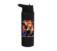 Oficial David Gilmour Rattle that Lock Guitar Color Storm Stainless Steel Insulated Water Bottle