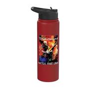 Oficial David Gilmour Rattle that Lock Guitar Color Storm Stainless Steel Insulated Water Bottle