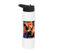 Oficial David Gilmour Rattle that Lock Guitar Color Storm Stainless Steel Insulated Water Bottle