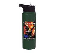 Oficial David Gilmour Rattle that Lock Guitar Color Storm Stainless Steel Insulated Water Bottle
