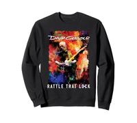 Oficial David Gilmour Rattle That Lock Guitar Color Storm Sudadera