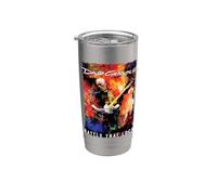 Oficial David Gilmour Rattle that Lock Guitar Color Storm Vaso térmico de acero inoxidable de doble pared