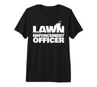 Oficial de aplicación del césped Paisajista Divertido Camiseta Premium