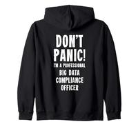 Oficial de Cumplimiento de Big Data Sudadera con Capucha