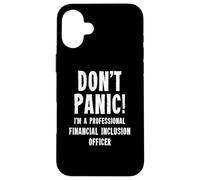 Oficial de Inclusión Financiera Carcasa para iPhone 16 Plus
