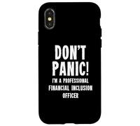 Oficial de Inclusión Financiera Carcasa para iPhone X/XS