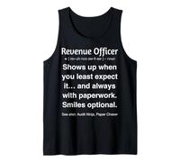 Oficial de ingresos Camiseta sin Mangas