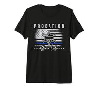Oficial de Libertad condicional Vida Oficial de Libertad condicional para el cumplimiento de la Ley Camiseta Premium
