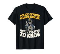 Oficial De Policía Oficiales - Poli Patrulla Policía Camiseta