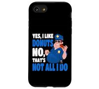 Oficial de policía Sí Me Gustan Las donas No Eso no es Todo lo Que Hago Carcasa para iPhone SE (2020) / 7/8