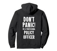 Oficial de Políticas Sudadera con Capucha
