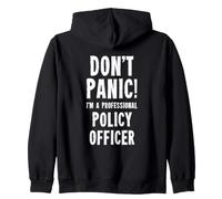Oficial de Políticas Sudadera con Capucha