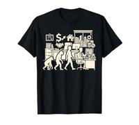 Oficial de préstamos Evolución Funny Finance Gráfico Profesional Camiseta