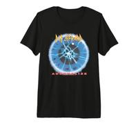 Oficial Def Leppard Adrenalize Heavy Metal Camiseta Premium