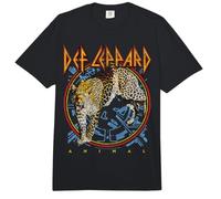 Oficial Def Leppard Approaching Leopard Iconic Design Comfort Colors Adult Heavyweight T-Shirt