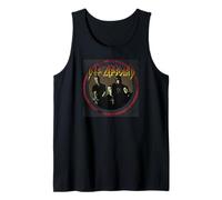 Oficial Def Leppard Hard-Rock Vintage Logo Band Retro Metal Camiseta sin Mangas