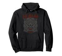 Oficial Def Leppard Logo Love Bites Rock Band Retro Vintage Sudadera con Capucha