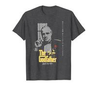 Oficial El Padrino - La Soledad del Poder Camiseta, Hombre, Jaspeado Oscuro, 3XL