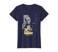 Oficial El Padrino - La Soledad del Poder Camiseta, Mujer, Azul Marino, XS