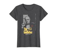 Oficial El Padrino - La Soledad del Poder Camiseta, Mujer, Jaspeado Oscuro, 3XL