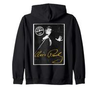Oficial Elvis Presley Portrait Sun Records The King Sudadera con Capucha