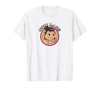 Oficial Emojitown Cute Rage Enthusiastic Girl Happy Faces Camiseta
