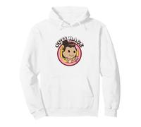 Oficial Emojitown Cute Rage Enthusiastic Girl Happy Faces Sudadera con Capucha